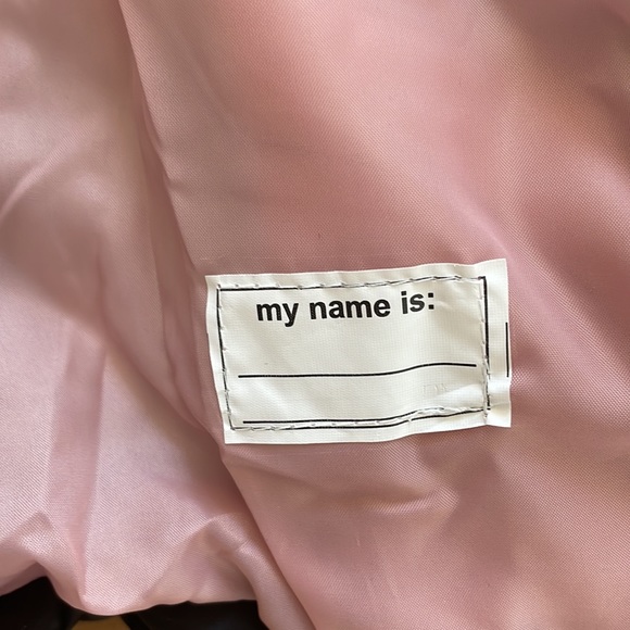 WeatherTamer puffy coat- black/pink-size 2T - Picture 7 of 8